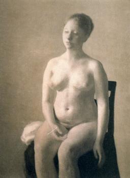 威爾漢姆 哈莫脩依 Seated Female Nude 威爾漢姆 哈莫脩依 Seated Female Nude